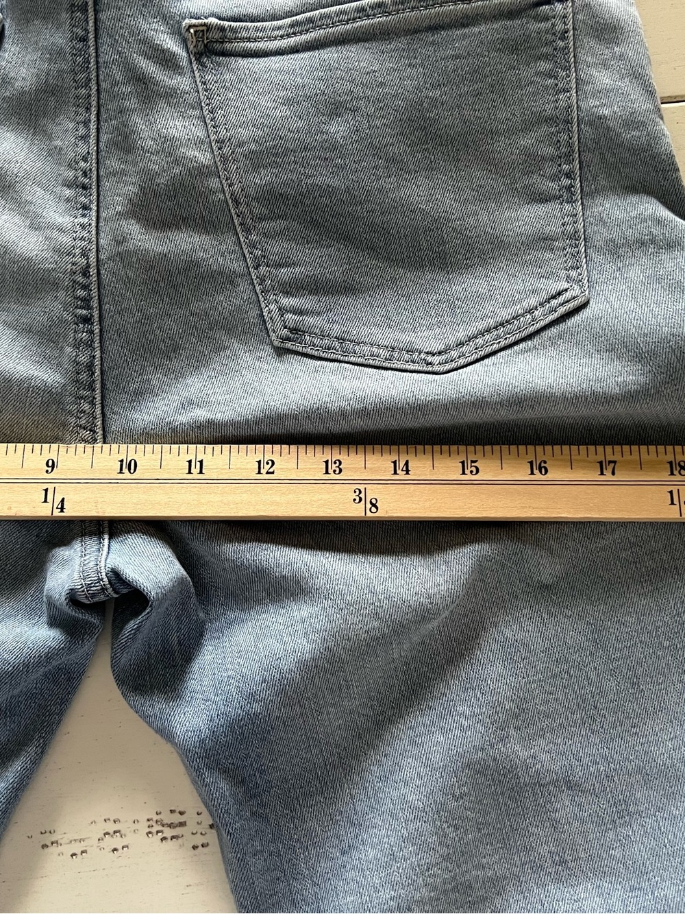 Talbots Light Blue straight Cropped Jeans Sz 6 NWOT - Picture 10 of 10